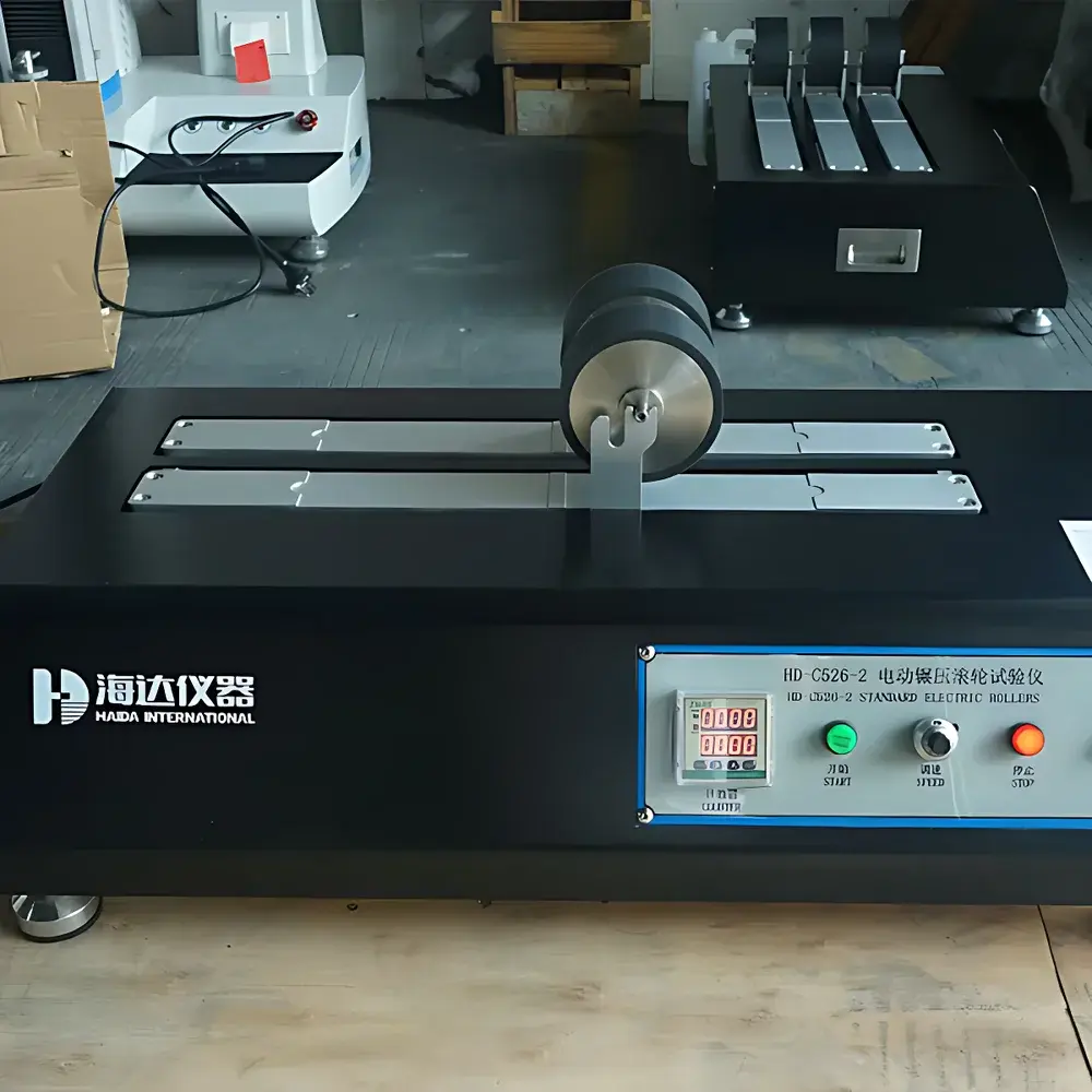 HAIDA HD-C526-2 Dual-Station Motorized Roller Compaction Tester (4-Position)