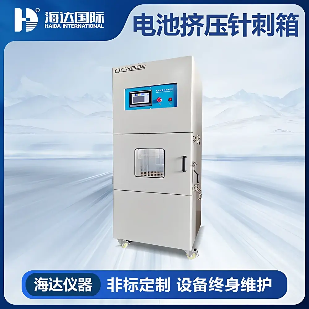 HAIDA HD-H212 Battery Crush & Nail Penetration Test Chamber