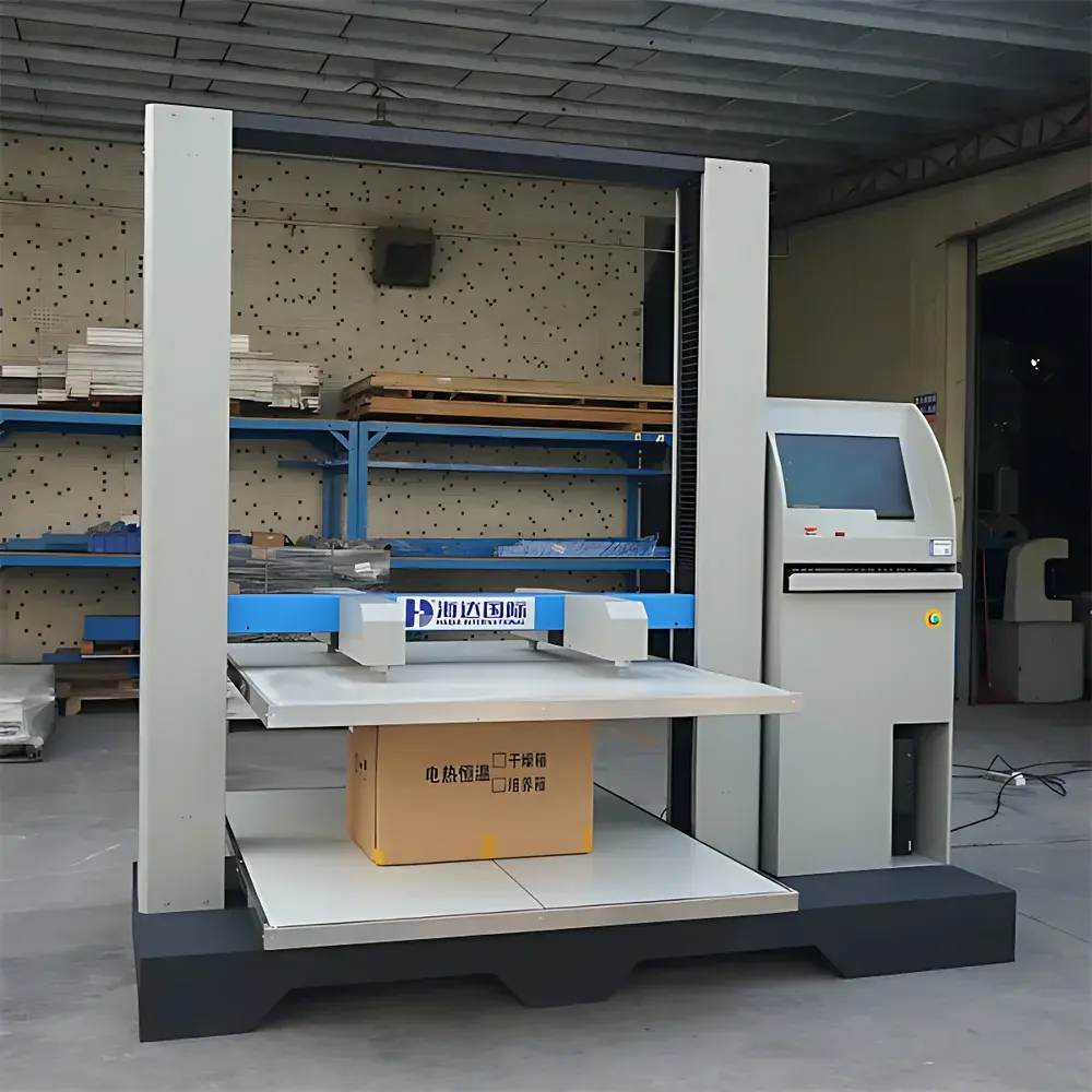 HAIDA HD-A505S-1500 Servo-Controlled Computerized Compression Tester for Corrugated Boxes