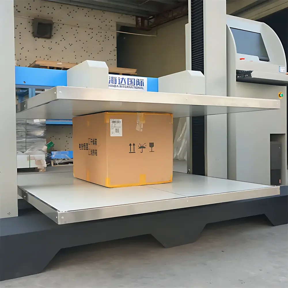 HAIDA HD-A505S-1500 Servo-Controlled Computerized Compression Tester for Corrugated Boxes