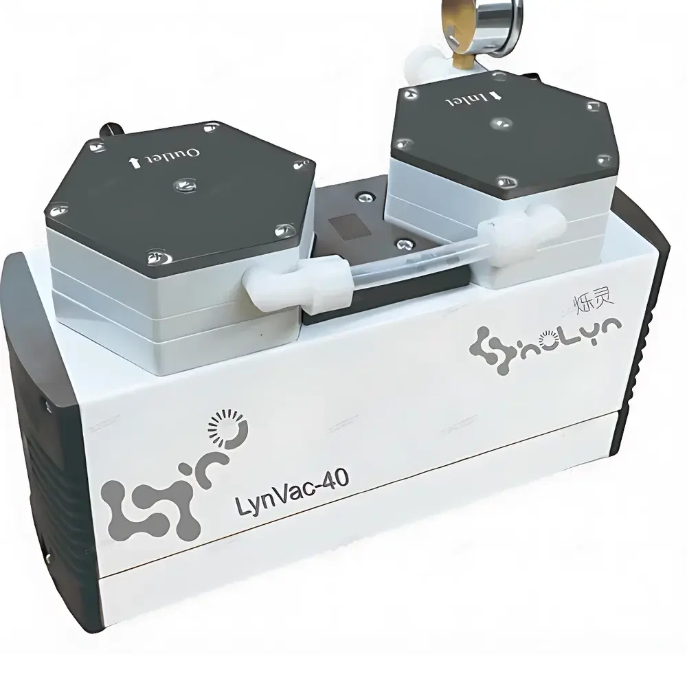 ShoLyn LynVac-40 Dual-Stage PTFE-Lined Diaphragm Vacuum Pump