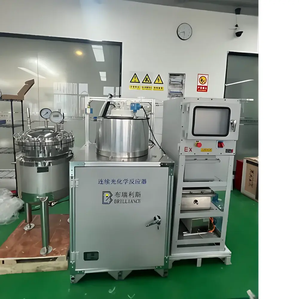 Brilliance Bri-PC-T-D Continuous Photochemical Tubular Reactor (Production-Scale)