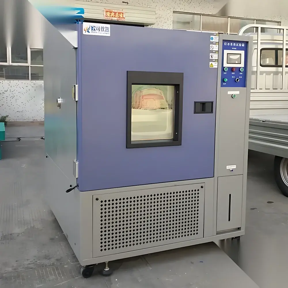 Custom-Built Icing and Freezing Rain Test Chamber