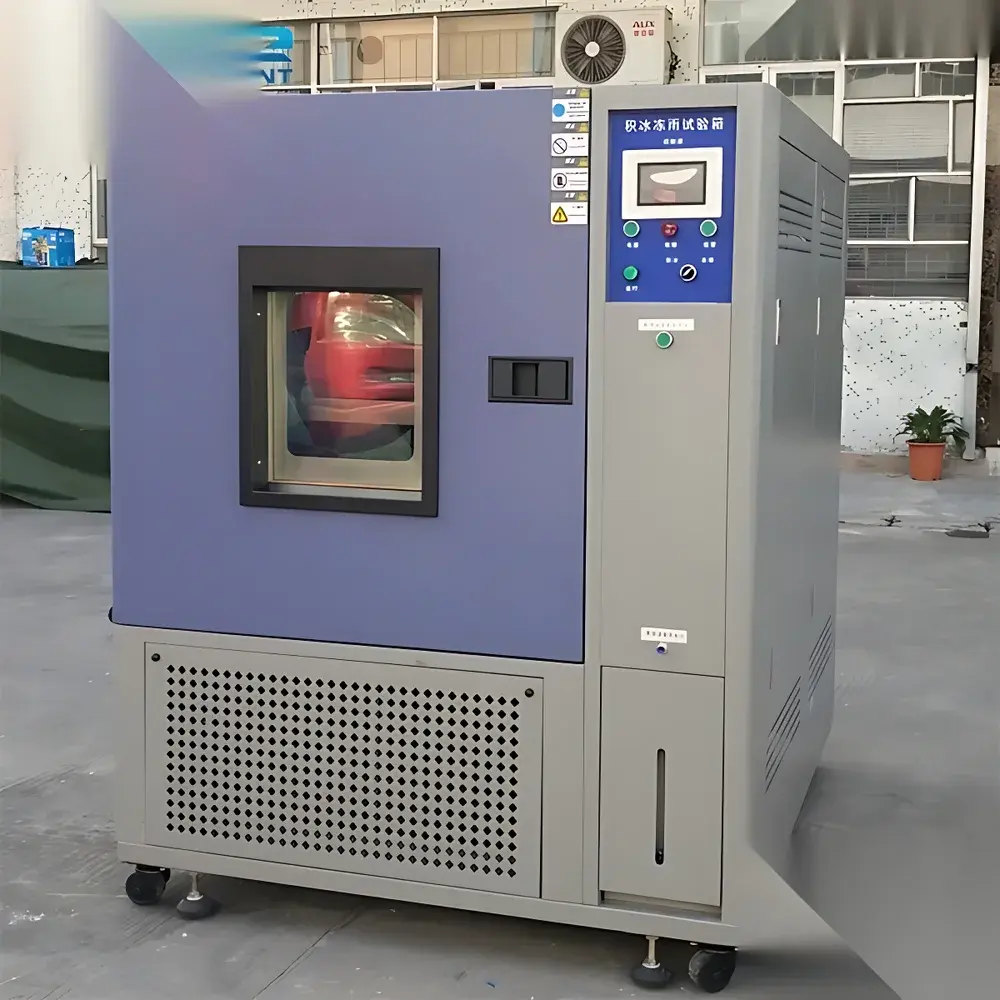 Custom-Built Icing and Freezing Rain Test Chamber